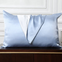 HKM-995667 Mulberry Silk Envelope Pillowcase for Single Latex Pillow - Available in Various Colors & Styles