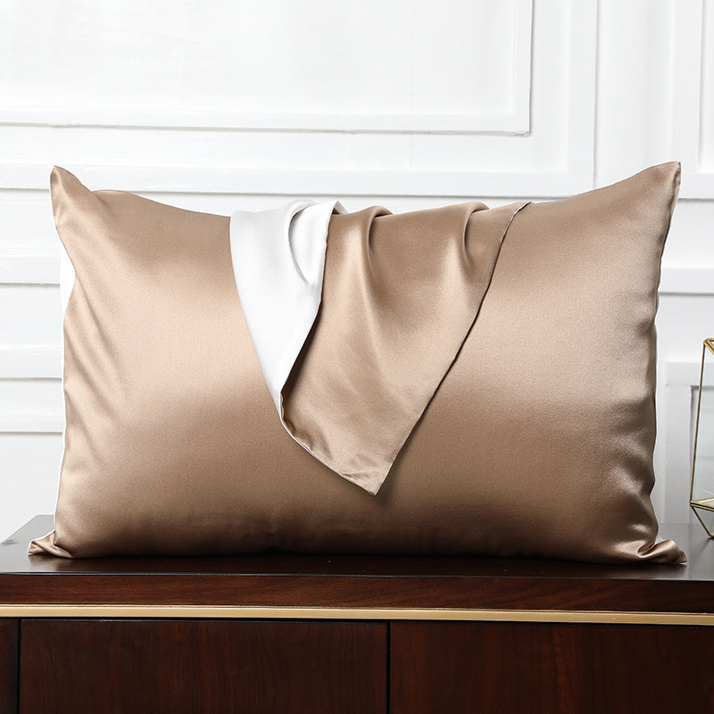 HKM-995667 Mulberry Silk Envelope Pillowcase for Single Latex Pillow - Available in Various Colors & Styles
