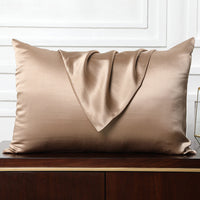 HKM-995667 Mulberry Silk Envelope Pillowcase for Single Latex Pillow - Available in Various Colors & Styles