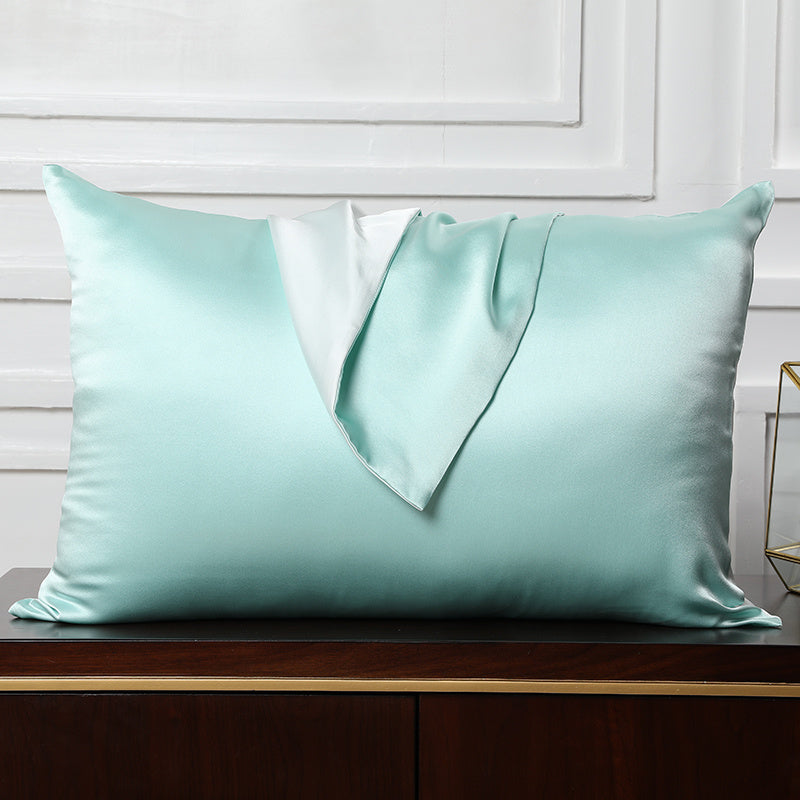 HKM-995667 Mulberry Silk Envelope Pillowcase for Single Latex Pillow - Available in Various Colors & Styles