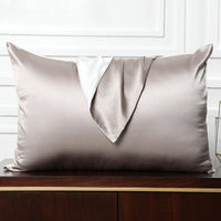 HKM-995667 Mulberry Silk Envelope Pillowcase for Single Latex Pillow - Available in Various Colors & Styles