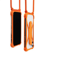 HKM-995731 Universal Silicone Lanyard Phone Case with Anti-Fall Protection for All Mobile Devices