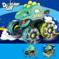 HKM-995987 Inertial Glide Monster Truck and Dinosaur Cars – Light-Up Pull Back Truck Toys for Kids Ages 2 to 13