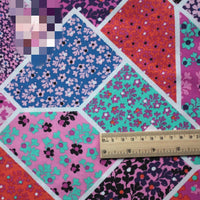 HKM-996179 Cotton Fabric Patchwork - European and American Floral and Plant Designs in Various Colors