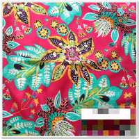 HKM-996179 Cotton Fabric Patchwork - European and American Floral and Plant Designs in Various Colors