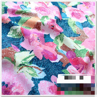 HKM-996179 Cotton Fabric Patchwork - European and American Floral and Plant Designs in Various Colors