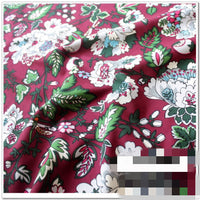 HKM-996179 Cotton Fabric Patchwork - European and American Floral and Plant Designs in Various Colors