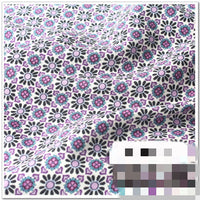 HKM-996179 Cotton Fabric Patchwork - European and American Floral and Plant Designs in Various Colors