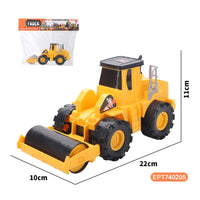 HKM-996307 Friction-Powered Beach Sand Bulldozer Truck for Kids Age 5-7, Assembling Toy Vehicle