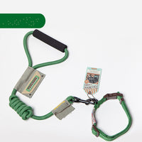 HKM-996307 Stylish Chest and Back Suit Dog Leash in Durable Polyester Material