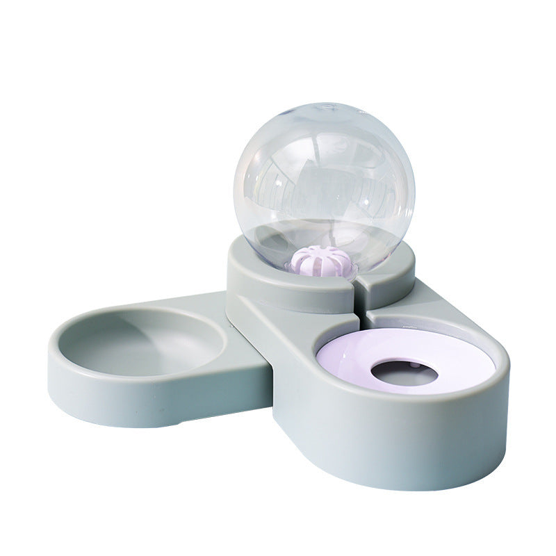 HKM-996371 Automatic Pet Water Bowl with 1.8L Capacity - Durable PET/HIPS Material
