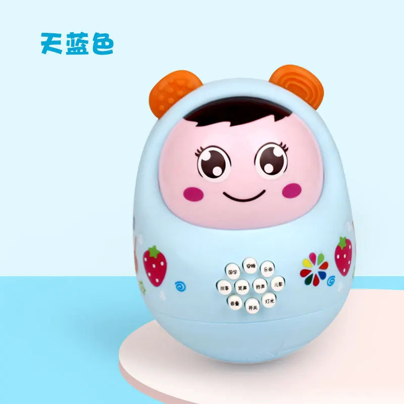 HKM-996499 Interactive Baby Tumbler Rattle with Music and Lights for Early Learning and Play