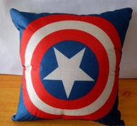 HKM-996563 Cartoon Design Linen Pillow Cover with Polyester Fiber Filling - 45x45cm