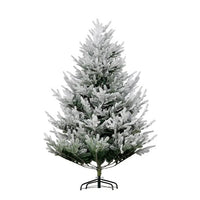 HKM-996627 6 Foot Artificial Christmas Tree with 795 Realistic Branches and Steel Base, Easy Assembly, Green Color