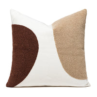 HKM-996819 Scandinavian Woven Leather Pillow Covers for Living Room, 45x45CM