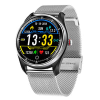 HKM-997011 Men's Smart Sports Watch with Heart Rate Monitor, Step Counter, Sleep Tracking, and Camera Function
