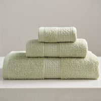 HKM-997075 Minimalist Cotton Towel Set - Square Towel, Hand Towel, Bath Towel, Soft and Absorbent
