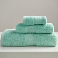 HKM-997075 Minimalist Cotton Towel Set - Square Towel, Hand Towel, Bath Towel, Soft and Absorbent