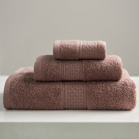 HKM-997075 Minimalist Cotton Towel Set - Square Towel, Hand Towel, Bath Towel, Soft and Absorbent