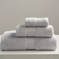 HKM-997075 Minimalist Cotton Towel Set - Square Towel, Hand Towel, Bath Towel, Soft and Absorbent