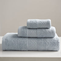 HKM-997075 Minimalist Cotton Towel Set - Square Towel, Hand Towel, Bath Towel, Soft and Absorbent