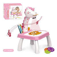 HKM-997139 3-in-1 Multifunctional Giraffe Drawing Projector Toy for Kids Ages 5-7