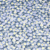 HKM-997331 Floral Cotton Twill Fabric for Dresses, Shirts, Bedding, and Home Decor - 100% Cotton, 160cm Wide