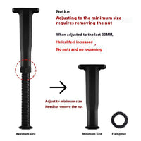 HKM-997395 Adjustable Bed Board Support Frame Leg - Load-Bearing, Modern Design