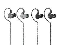 HKM-997395 Wired and Bluetooth Dual-Function In-Ear Headset with Microphone - Black Space Gray