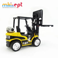 HKM-997459 Metal Forklift Truck Toy for Kids, Diecast Construction Vehicle, 1:24 Scale, Ages 2-7