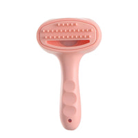 HKM-997587 Pet Handheld Electric Suction Hair Comb for Dogs - One-Click Hair Removal, USB Rechargeable, Blue and Pink