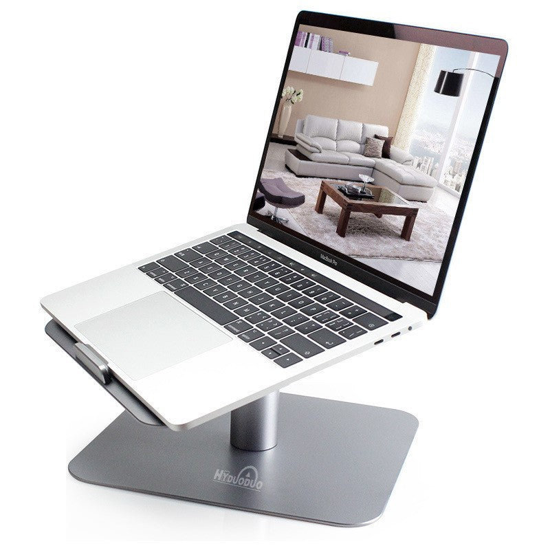 HKM-997715 Rotary Aluminum Laptop Stand for iPad Mini, iPad 2, 3, 4 - Adjustable and Stylish Design