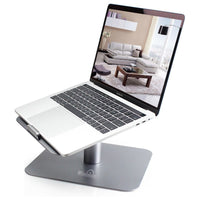 HKM-997715 Rotary Aluminum Laptop Stand for iPad Mini, iPad 2, 3, 4 - Adjustable and Stylish Design