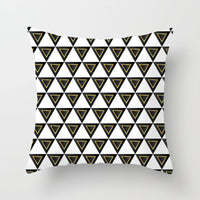 HKM-997779 Geometric Abstract Peach Skin Pillowcase for Living Room, Bedroom, and Study - 45x45cm