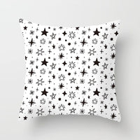HKM-997779 Geometric Abstract Peach Skin Pillowcase for Living Room, Bedroom, and Study - 45x45cm