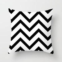 HKM-997779 Geometric Abstract Peach Skin Pillowcase for Living Room, Bedroom, and Study - 45x45cm