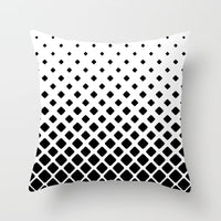 HKM-997779 Geometric Abstract Peach Skin Pillowcase for Living Room, Bedroom, and Study - 45x45cm