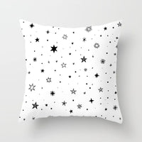 HKM-997779 Geometric Abstract Peach Skin Pillowcase for Living Room, Bedroom, and Study - 45x45cm