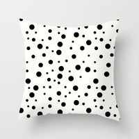 HKM-997779 Geometric Abstract Peach Skin Pillowcase for Living Room, Bedroom, and Study - 45x45cm