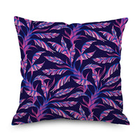 HKM-998035 Purple Series Geometric Pattern Linen Pillowcase 45x45 CM