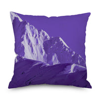 HKM-998035 Purple Series Geometric Pattern Linen Pillowcase 45x45 CM