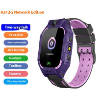 HKM-998163 Children's Smart Watch with Two-Way Communication, GPS Positioning, SOS Button, and Dual Cameras