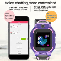 HKM-998163 Children's Smart Watch with Two-Way Communication, GPS Positioning, SOS Button, and Dual Cameras