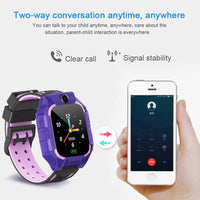 HKM-998163 Children's Smart Watch with Two-Way Communication, GPS Positioning, SOS Button, and Dual Cameras