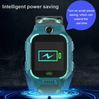 HKM-998163 Children's Smart Watch with Two-Way Communication, GPS Positioning, SOS Button, and Dual Cameras