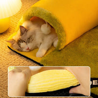 HKM-998483 Cozy Arctic Velvet Pet Nest with Detachable Washable Design - Available in Multiple Sizes