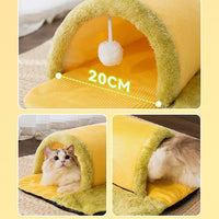 HKM-998483 Cozy Arctic Velvet Pet Nest with Detachable Washable Design - Available in Multiple Sizes
