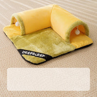 HKM-998483 Cozy Arctic Velvet Pet Nest with Detachable Washable Design - Available in Multiple Sizes