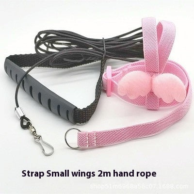 HKM-998483 Pet Safe Ultra-Light Anti-Lost Hand Holding Rope with Wings - 2M Long in Various Colors