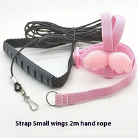 HKM-998483 Pet Safe Ultra-Light Anti-Lost Hand Holding Rope with Wings - 2M Long in Various Colors